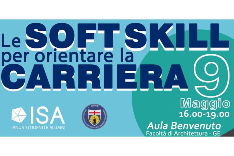 ISA - Eventi - Locandina - Le soft skill per orientare la carriera